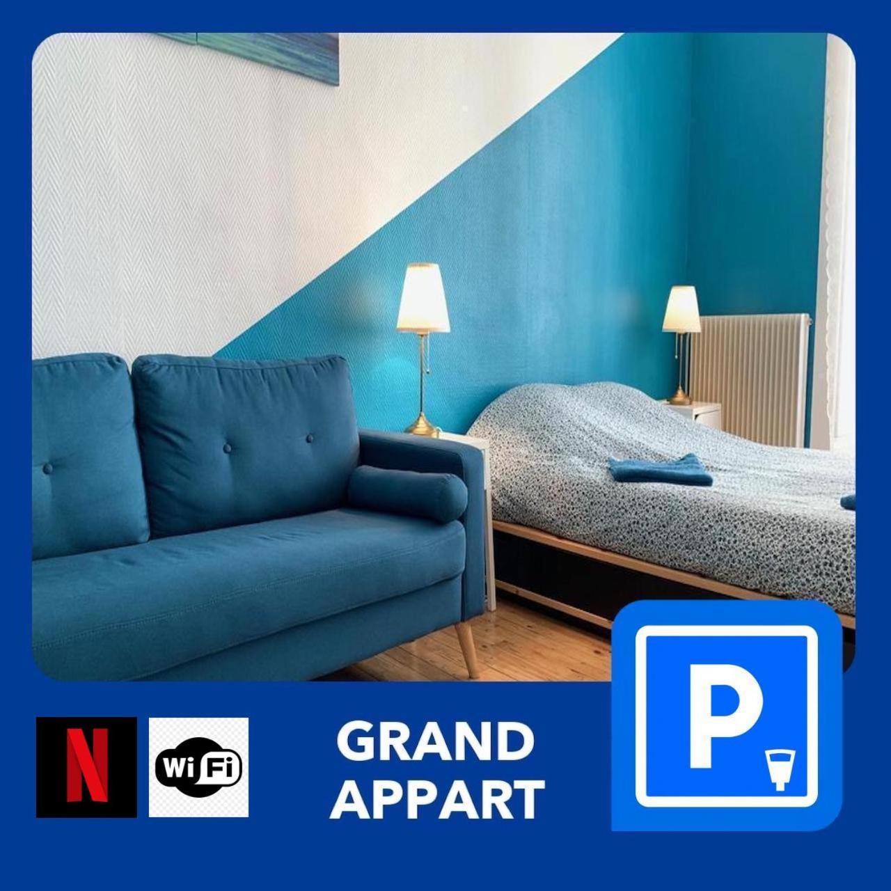 020 Chic & Cosy Grand 57m2 Hypercentre Wifi Smart Tv Netflix Appartement Saint-Etienne (Loire)
